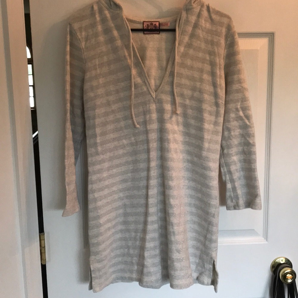 Juicy couture sweatshirt material coverup